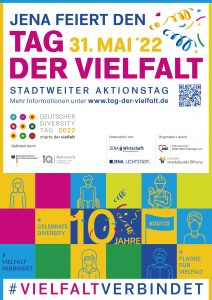 Poster zum Tag der Vielfalt in Jena 2022